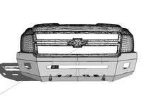 Load image into Gallery viewer, 2011-2014 CHEVY 2500HD/3500 CNC Front Bumper Kit