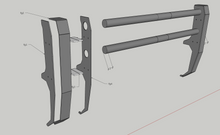 Load image into Gallery viewer, OBS Ford Grill Guard Supplement Files