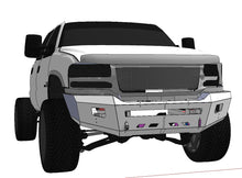 Load image into Gallery viewer, 2003 - 2006 GMC 2500/3500 CNC Front Bumper File Kit.