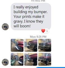 Load image into Gallery viewer, 1994-2002 Ram CNC Front Bumper File Kit.