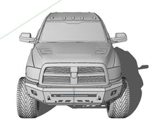 Load image into Gallery viewer, 4th Gen Ram 2500/3500 CNC Front Bumper File Kit.