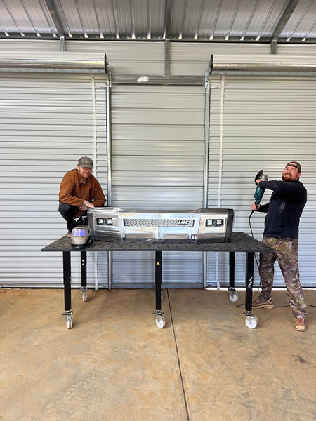 Back up and running in the new shop.