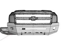 Load image into Gallery viewer, 2011-2014 CHEVY  2500HD/3500 CNC Front Bumper Kit
