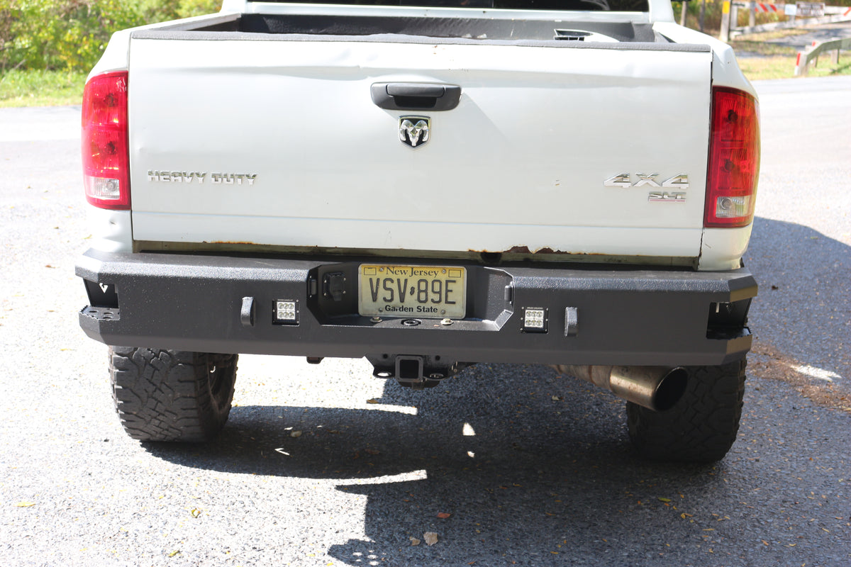 3RD GEN Ram Rear Step Bumper Plasma Blue Prints – Graves Fabrication