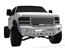 Load image into Gallery viewer, 2003 - 2006 GMC 2500/3500 CNC Front Bumper File Kit.
