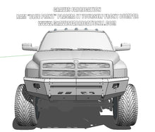 Load image into Gallery viewer, 1994-2002 Ram CNC Front Bumper File Kit.
