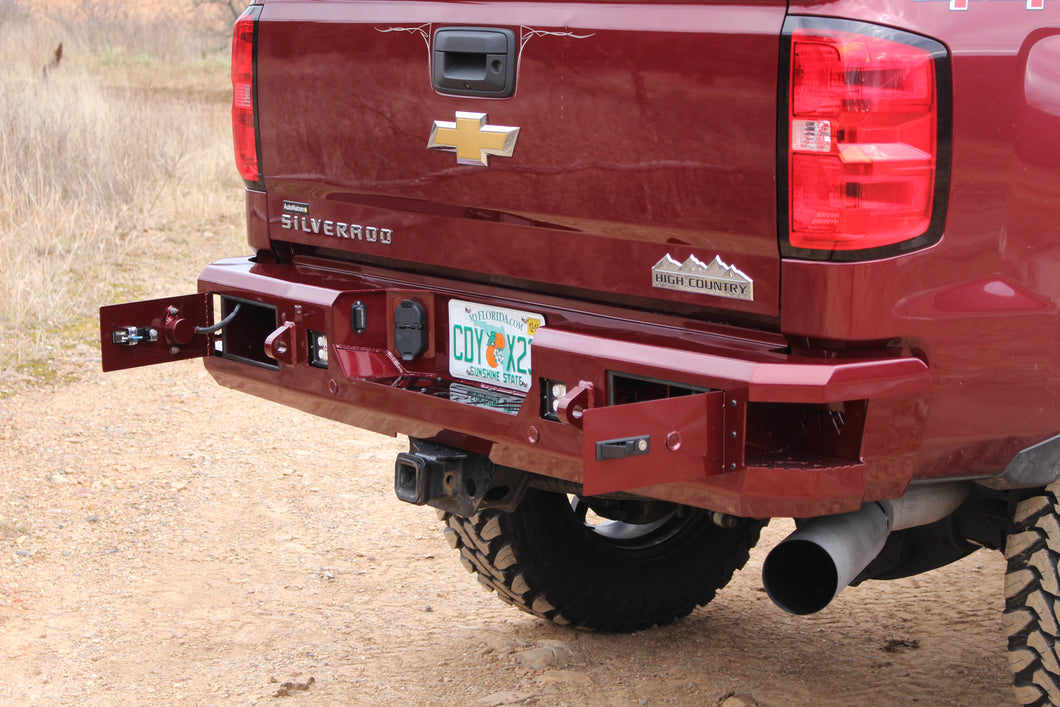 2015-2019 Chevrolet/GMC 2500/3500 Rear Storage Bumper