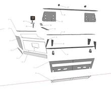 Load image into Gallery viewer, 2005-2007 Superduty Front Bumper CNC File Kit
