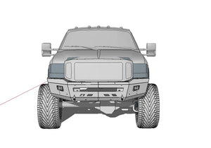 1999-2004 Superduty Front Bumper CNC File Kit