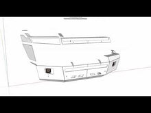 Load and play video in Gallery viewer, 99-2002 Chevy 2500/3500 Front Bumper Blue Print
